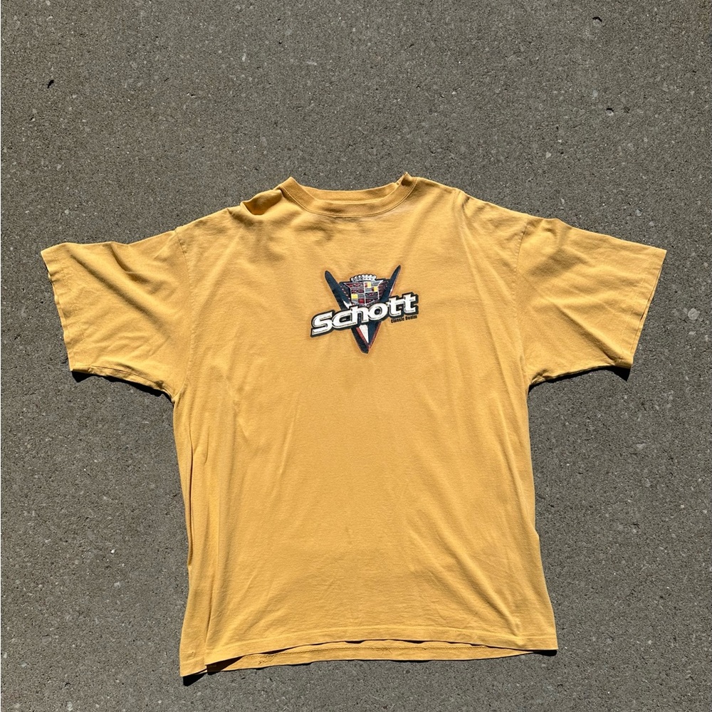 Vintage Y2K Schott  t-shirt size XL